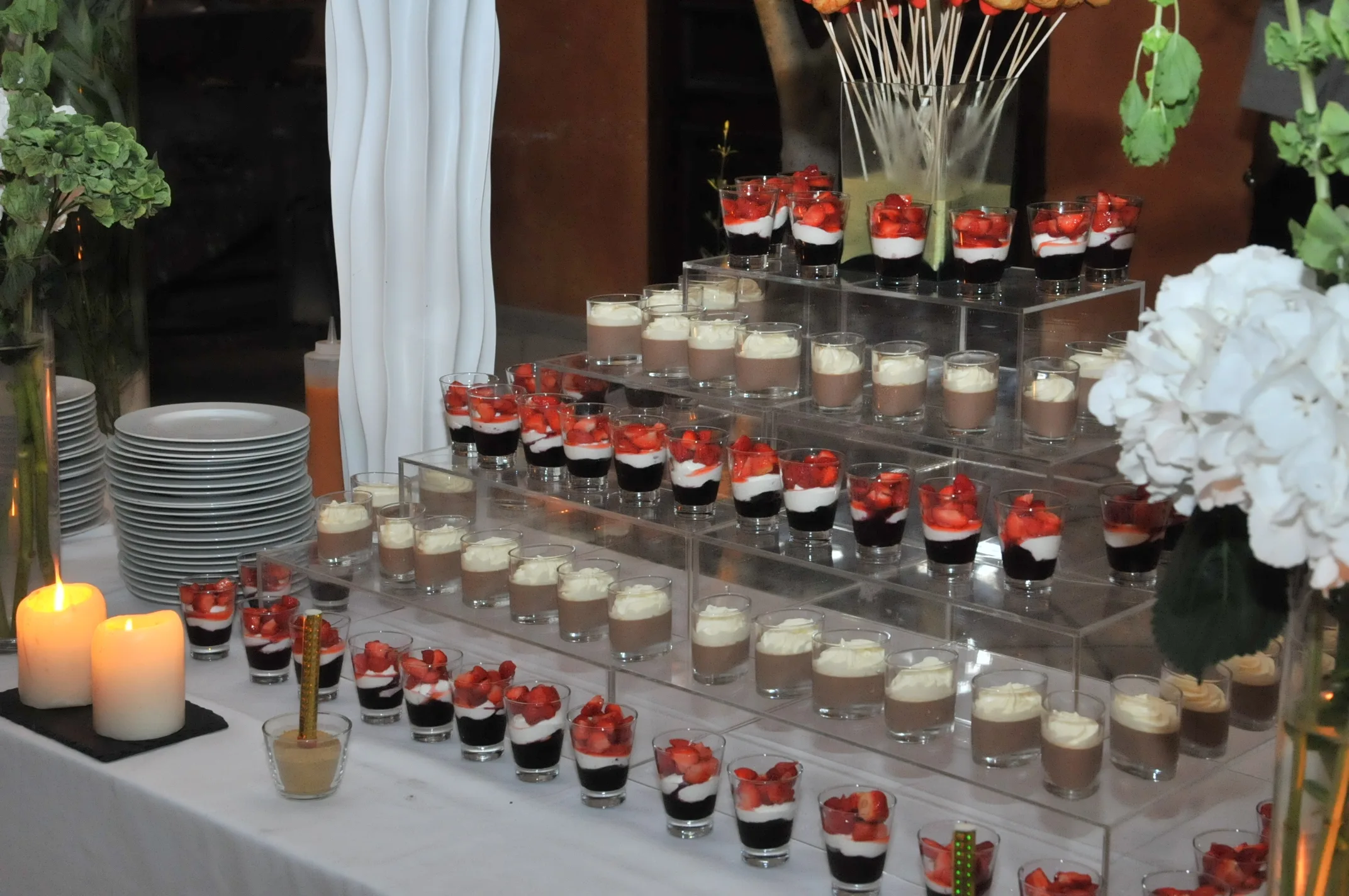 Buffet de Dessert - Présentation en pyrapide