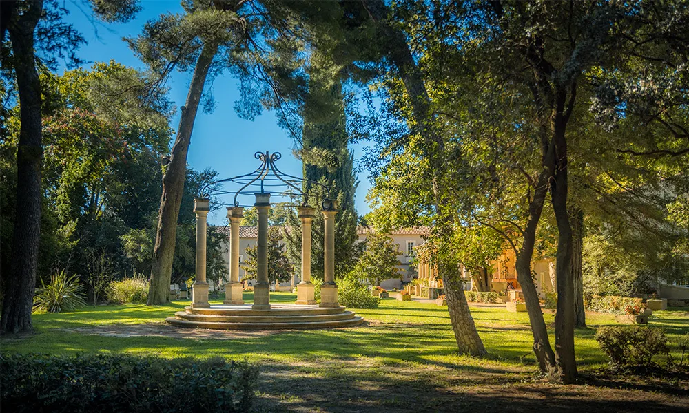 Parc du Grand Malherbes et son kiosque