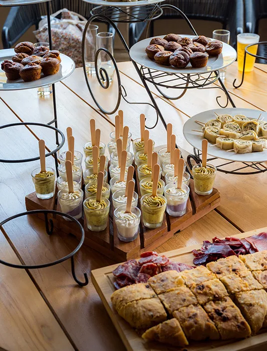 Buffet verrines grand malherbes