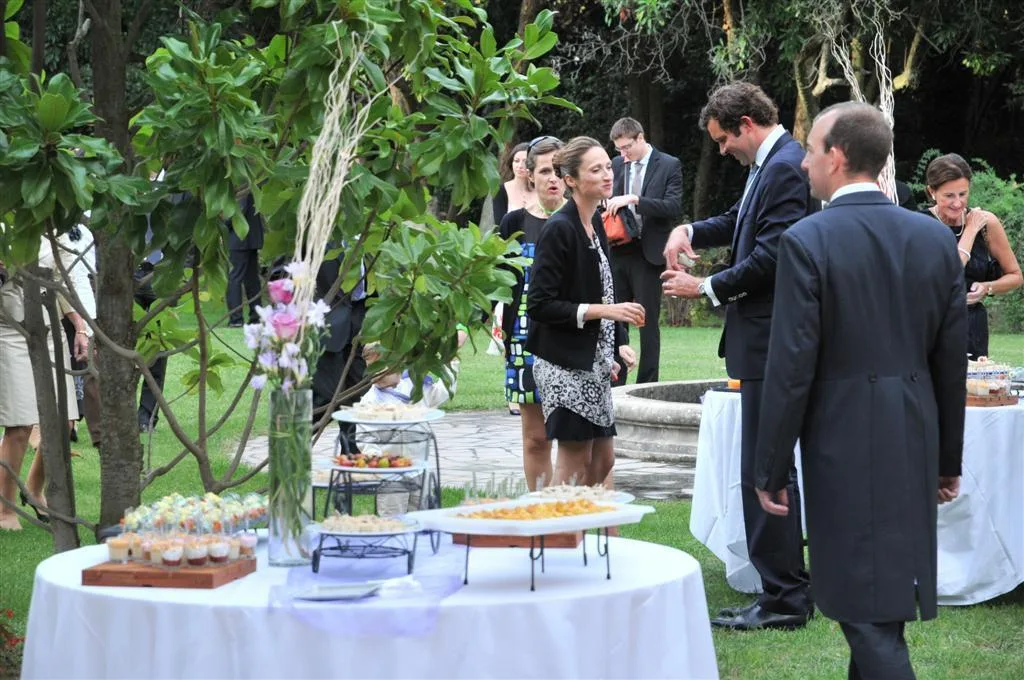 Apéritif dans la parc